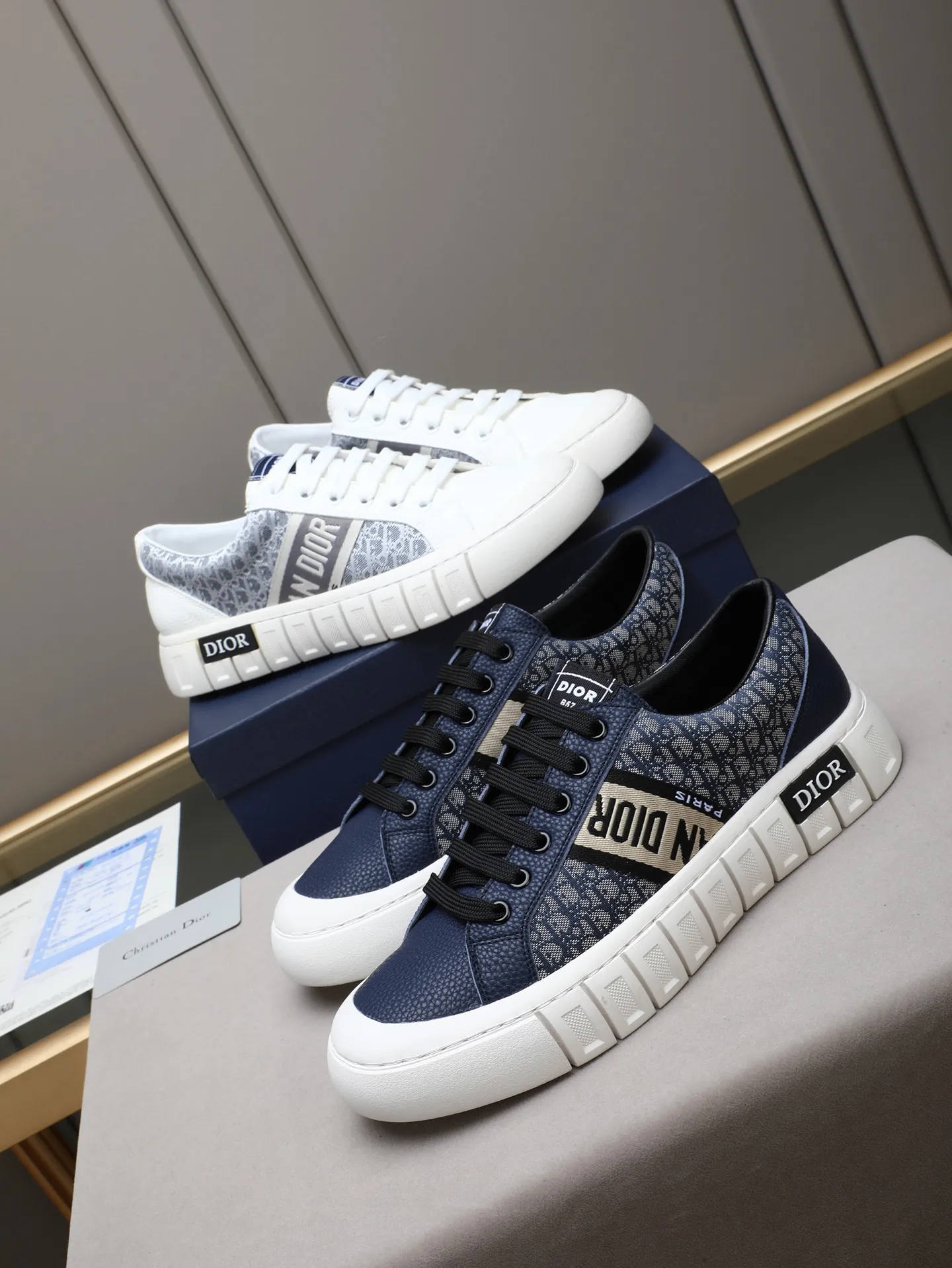 PP420 2025 latest Dior🆕The latest men's casual sports shoes, the upper is made of imported cowhide➕Dior special material! Breathable sheepskin. TPU ultra-soled, lightweight and wear-resistant! Size:38-44 (45 customized)